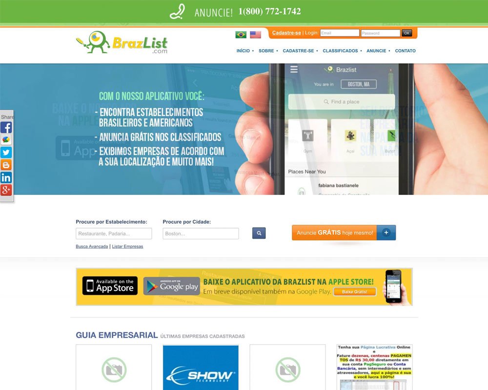 Brazlist EUA Boston